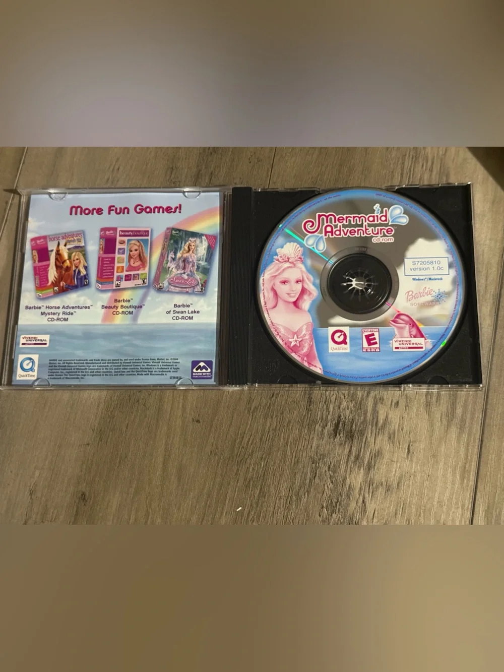 Barbie Mermaid Adventure PC CD-ROM Game – Preowned Complete